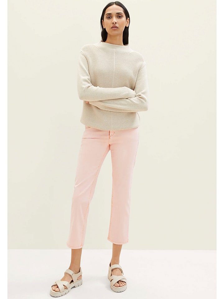 Tom Tailor Dżinsy - Regular fit - w kolorze jasnoróżowym rozmiar: W30/L28