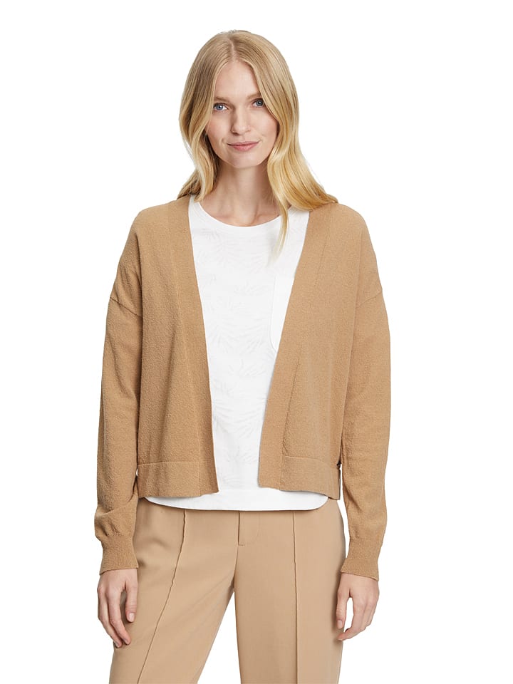 Betty Barclay Kardigan w kolorze karmelowym rozmiar: 46