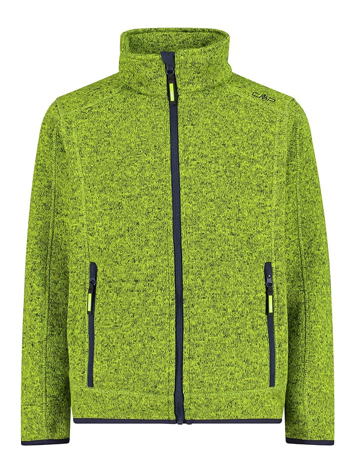 CMP Kurtka polarowa w kolorze zielonym rozmiar: 164