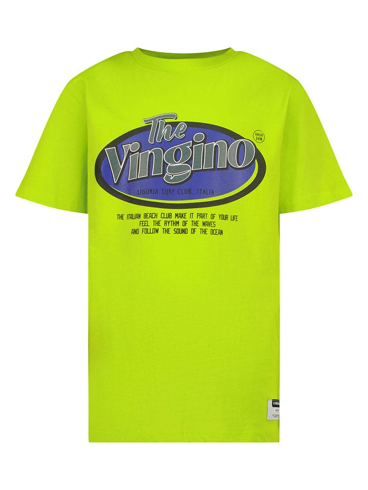 Vingino Koszulka w kolorze zielonym rozmiar: 140