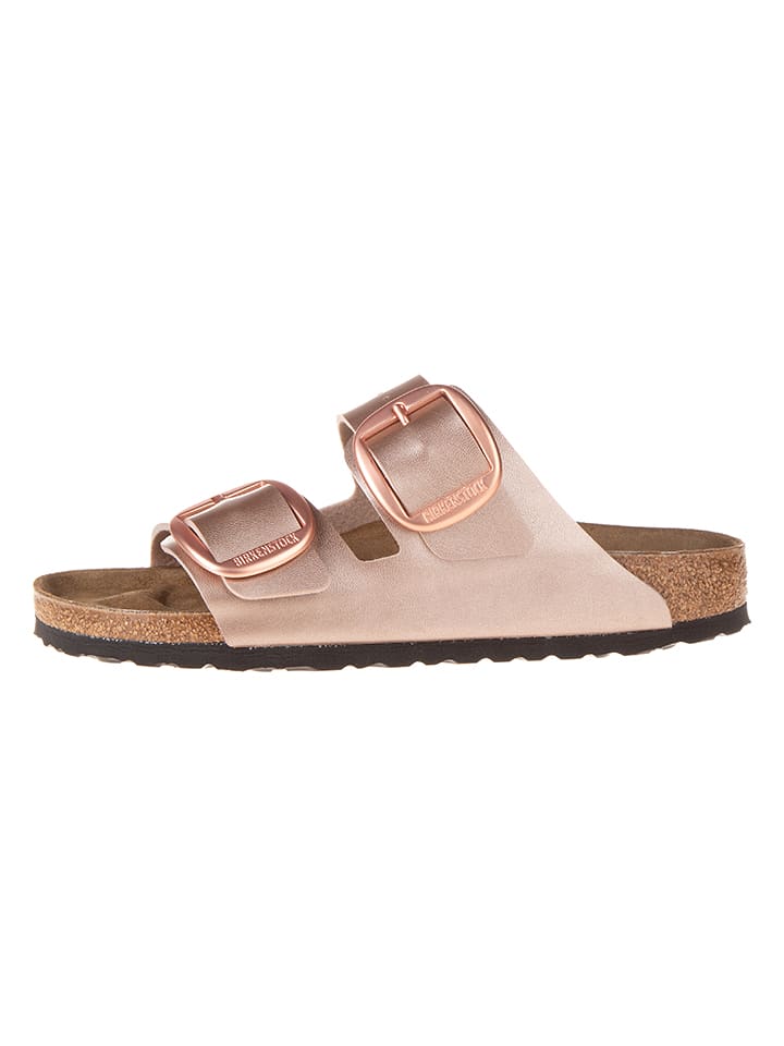 Birkenstock Klapki "Arizona" w kolorze różowozłotym rozmiar: 39