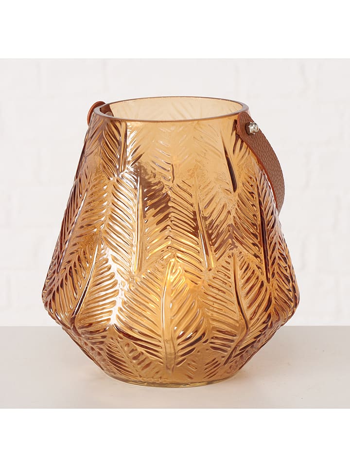 Boltze Świecznik "Adina" w kolorze jasnobrązowym rozmiar: onesize