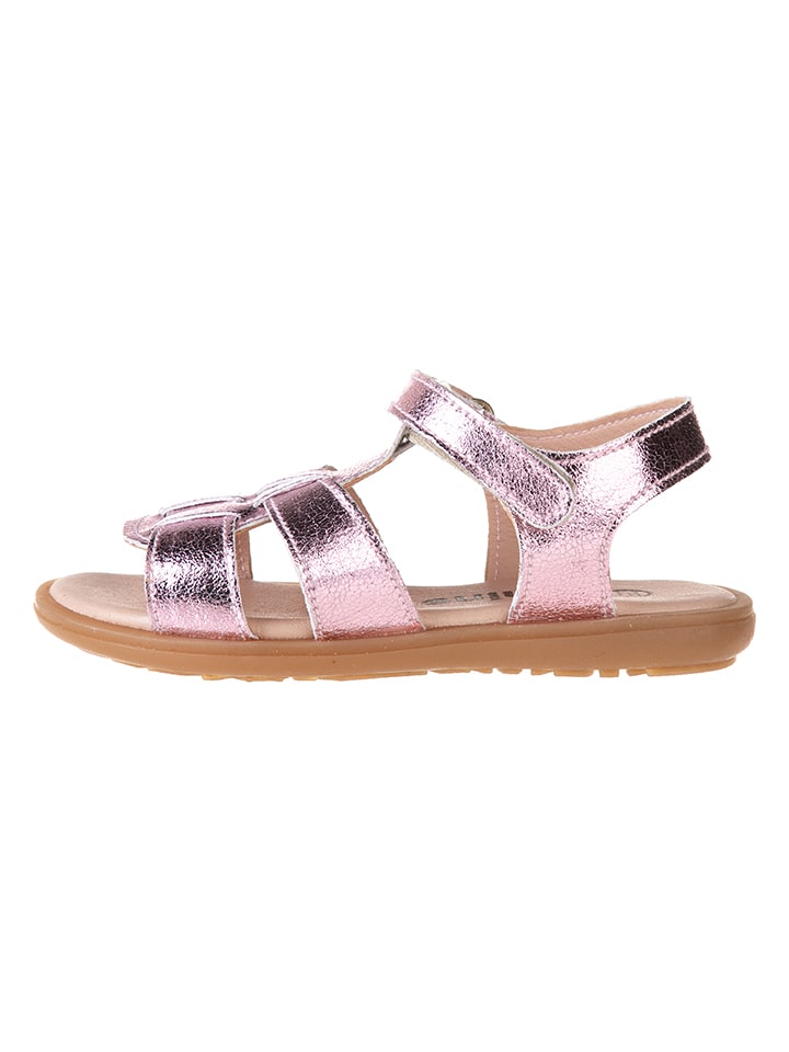 kmins Skórzane sandały w kolorze fioletowym rozmiar: 31