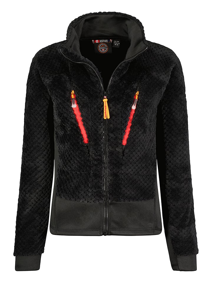 Canadian Peak Kurtka polarowa "Ulisteak" w kolorze czarnym rozmiar: M