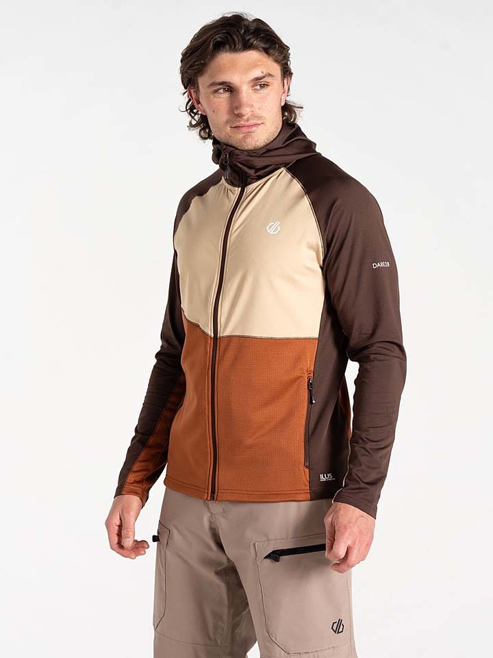 Dare 2b Kurtka funkcyjna "Assimilate II Core Stretch" w kolorze brązowo-beżowym rozmiar: M