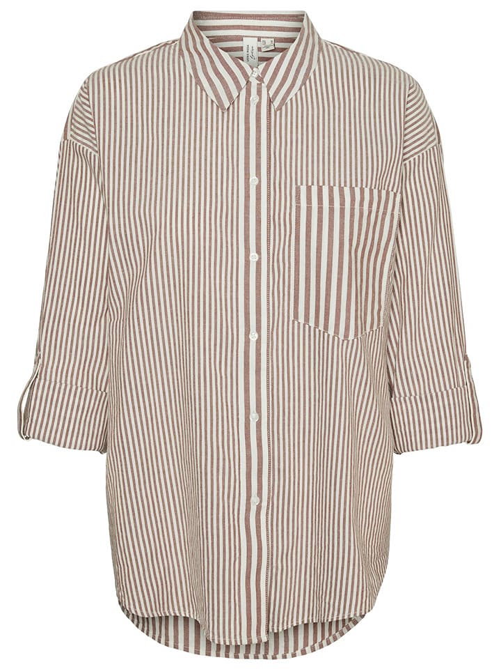 Vero Moda Bluzka w kolorze biało-beżowym rozmiar: S