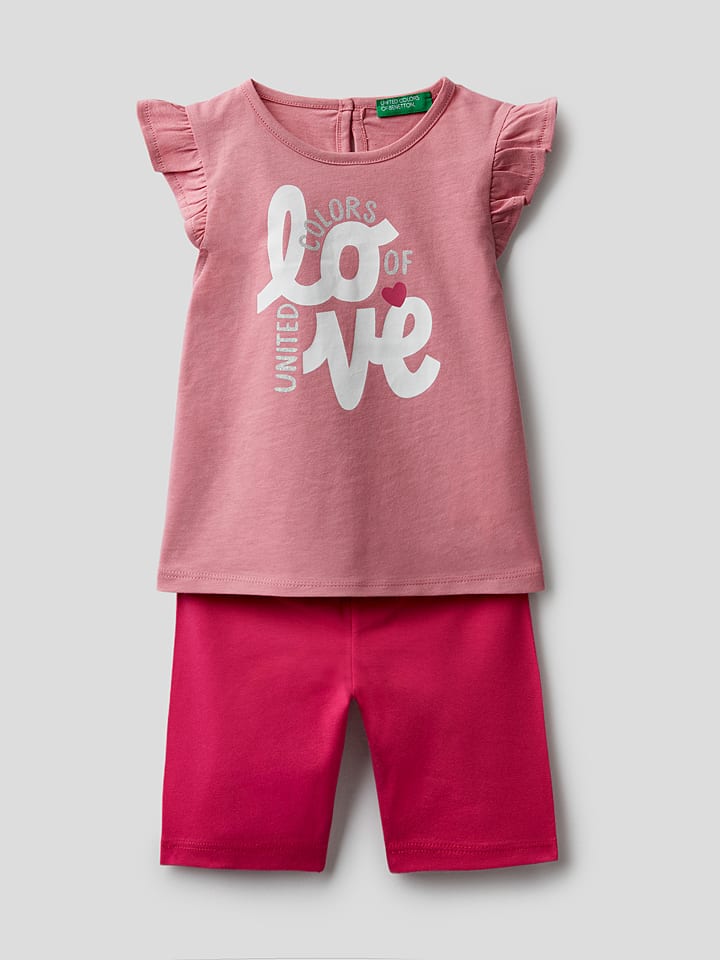 2-częściowy zestaw w kolorze różowym