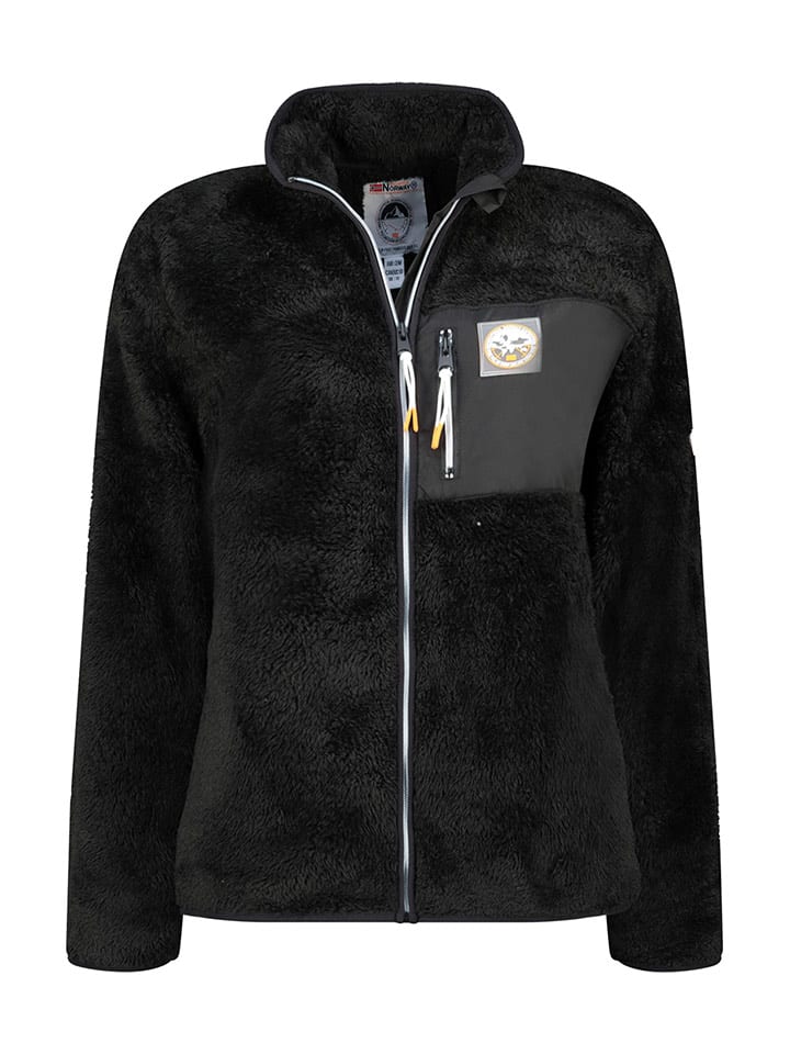 Geographical Norway Kurtka polarowa "Upecious" w kolorze czarnym rozmiar: XXL