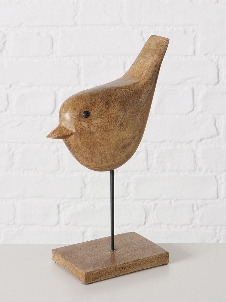 Boltze Figurka dekoracyjna "Verolin" w kolorze jasnobrązowym - wys. 30 cm rozmiar: onesize