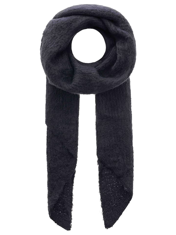 Zwillingsherz Szal w kolorze czarnym - 185 x 110 cm rozmiar: onesize