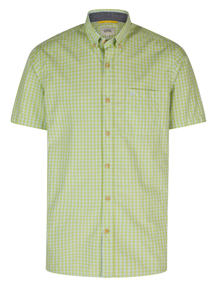 Koszula - Regular fit - w kolorze zielonym