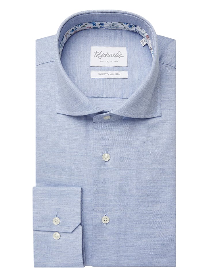 Michaelis Koszula - Slim fit - w kolorze niebieskim rozmiar: 41