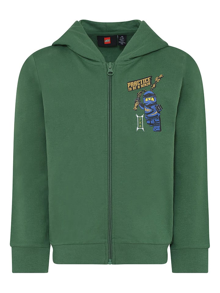 LEGO Bluza "Storm 303" w kolorze zielonym rozmiar: 134