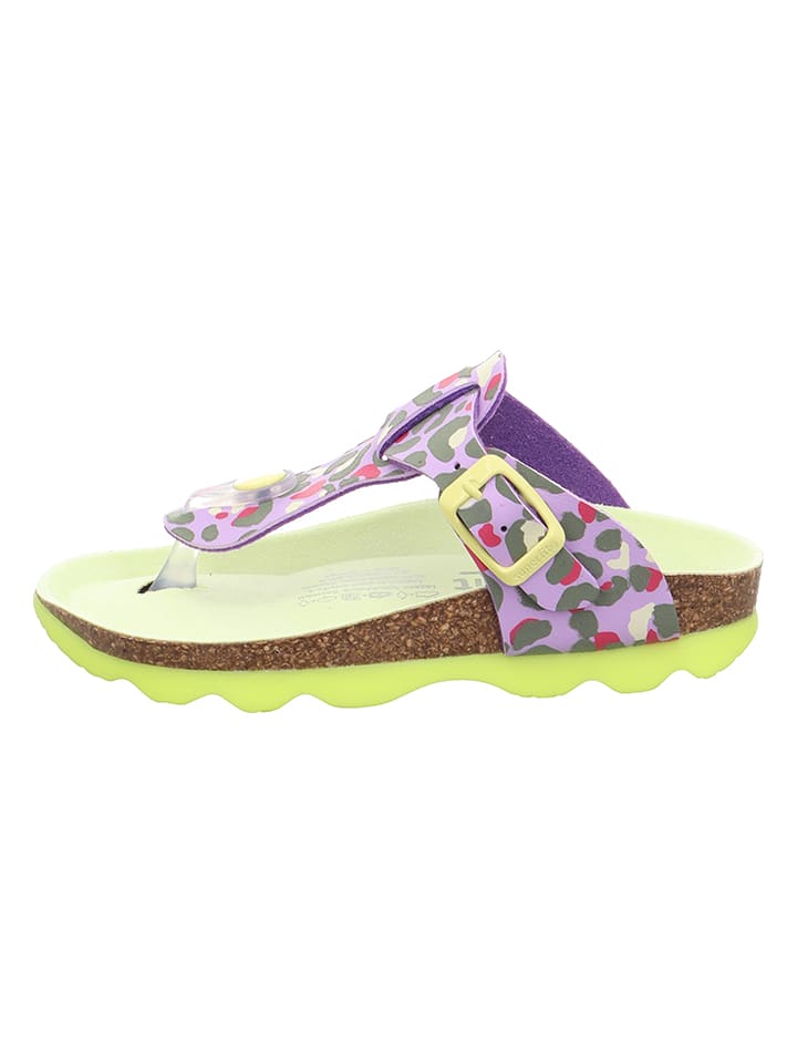 superfit Japonki "Jellies" w kolorze fioletowym rozmiar: 34