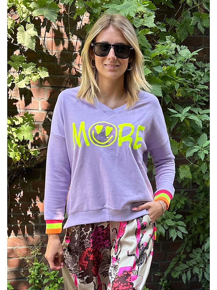 miss goodlife Bluza w kolorze fioletowym rozmiar: XS