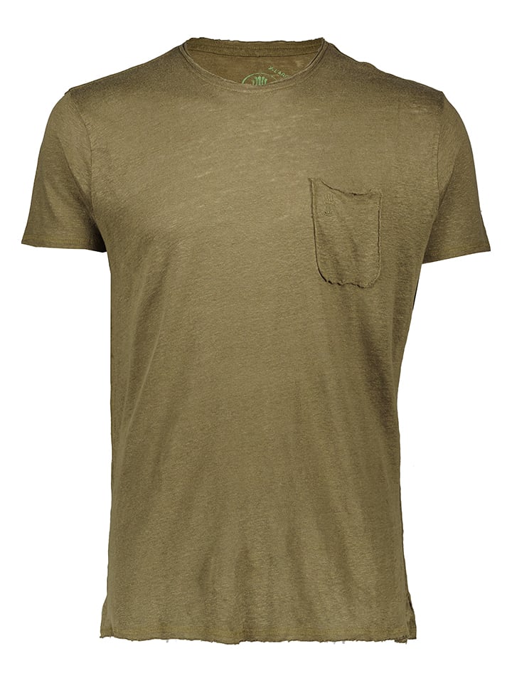 Herrlicher Koszulka w kolorze khaki rozmiar: XL