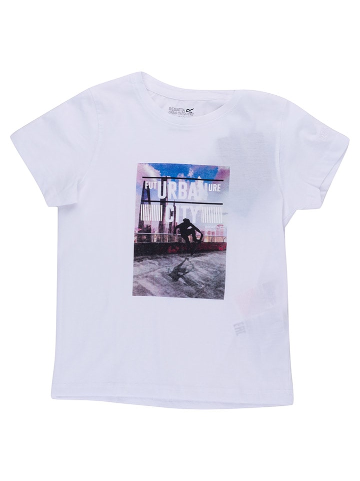 Regatta Koszulka "Bosley V" w kolorze białym rozmiar: 128