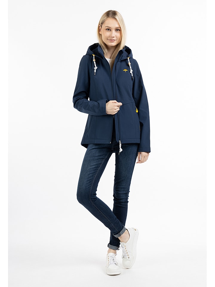 Schmuddelwedda Kurtka softshellowa w kolorze granatowym rozmiar: S