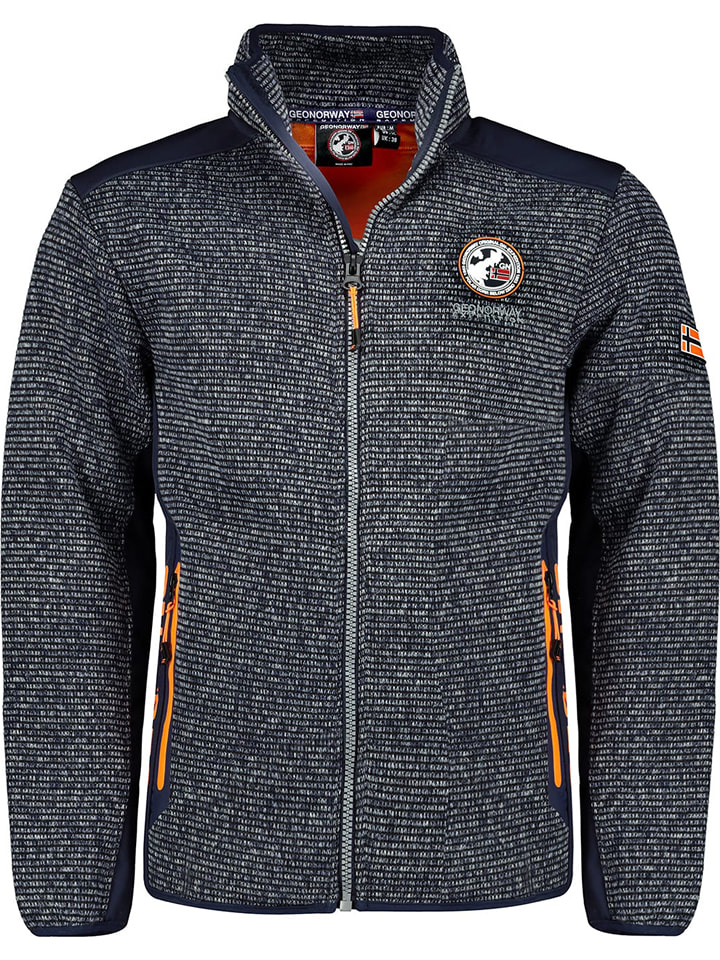 Geographical Norway Kurtka polarowa "Tangelo" w kolorze granatowym rozmiar: 3XL