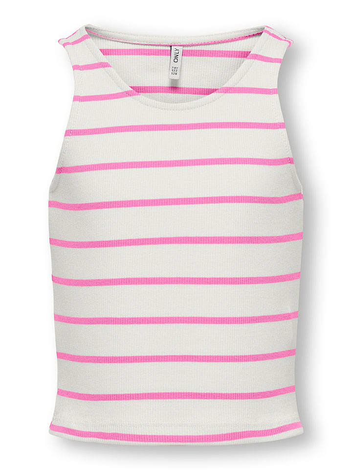 KIDS ONLY Top "Nessa" w kolorze białym rozmiar: 122/128