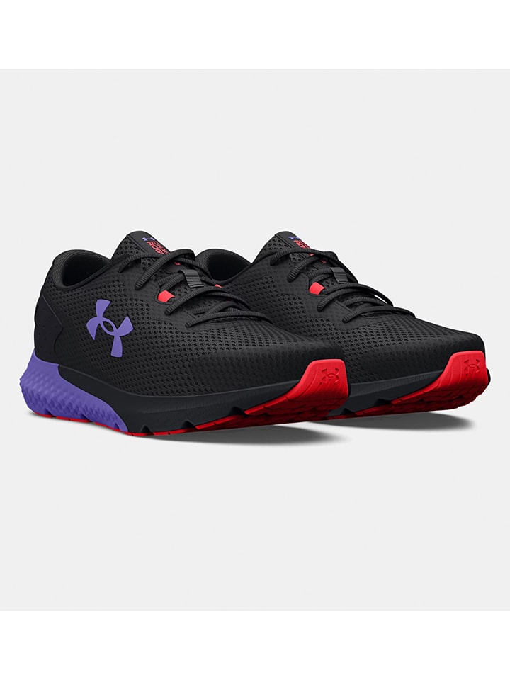 Under Armour Buty "Rogue 3" w kolorze czarno-fioletowym do biegania rozmiar: 38,5