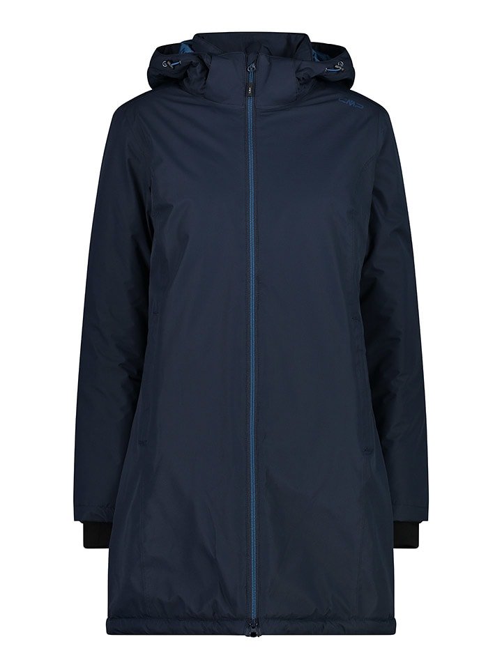 CMP Płaszcz funkcyjny w kolorze granatowym rozmiar: 44