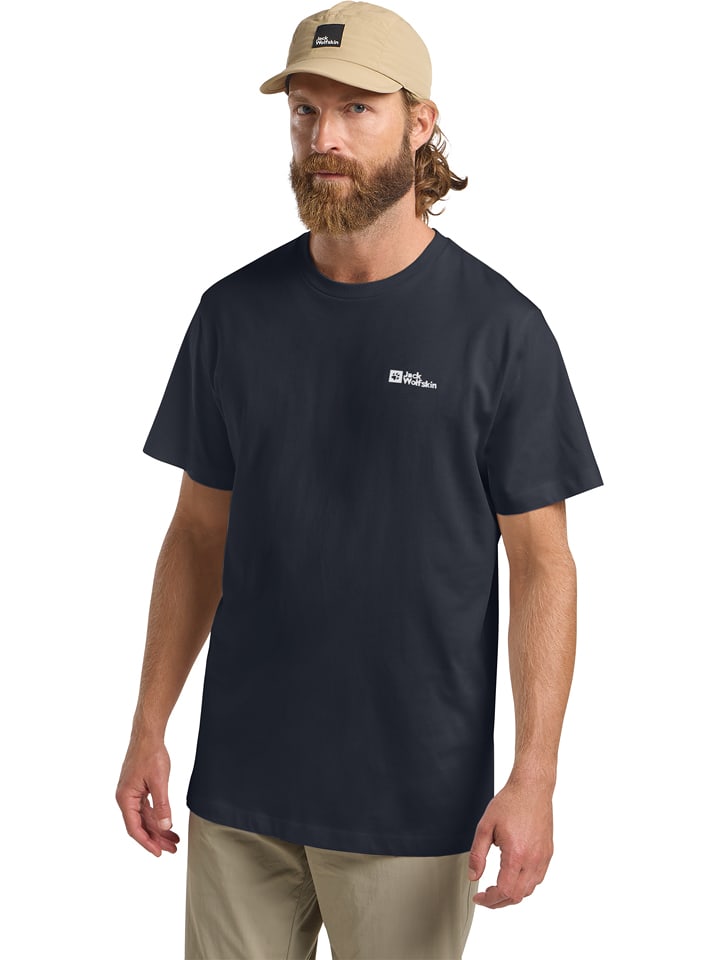 Jack Wolfskin Funkcyjna koszulka polo "Essential" w kolorze szarym rozmiar: XL