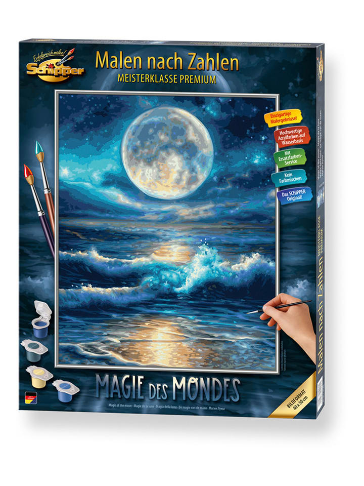 Simba Malowanie po numerach "Magia księżyca" - 14+ rozmiar: onesize