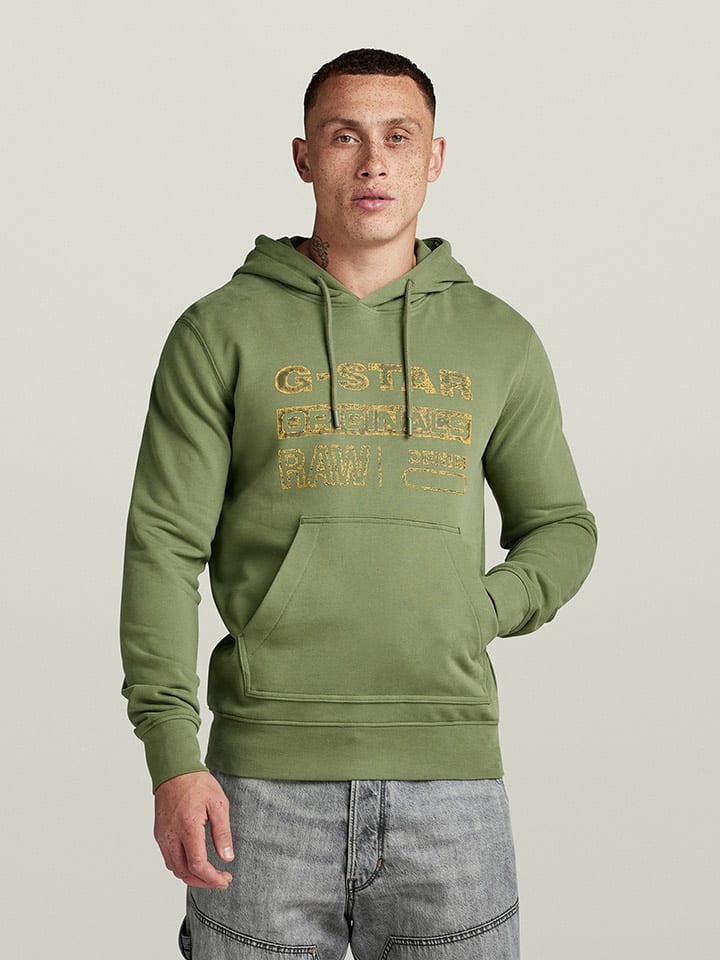 G-Star Bluza w kolorze zielonym rozmiar: S