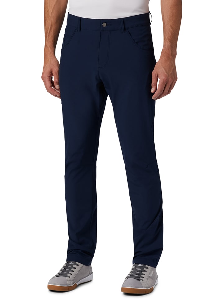 Columbia Spodnie funkcyjne "Outdoor Elements" w kolorze granatowym rozmiar: W32/L30