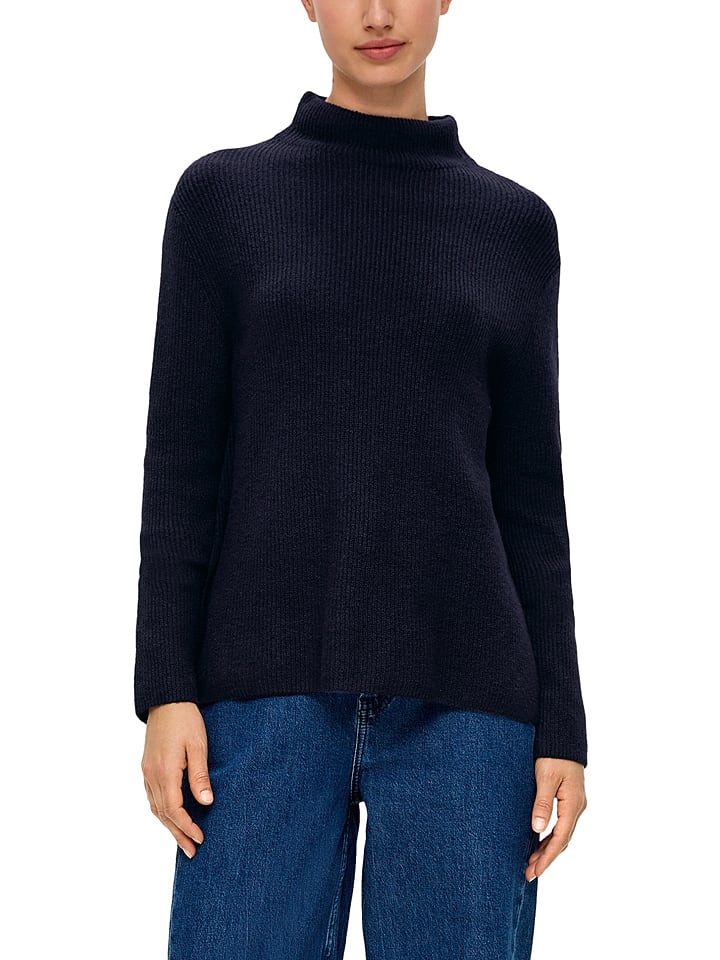 s.Oliver Sweter w kolorze granatowym rozmiar: 40