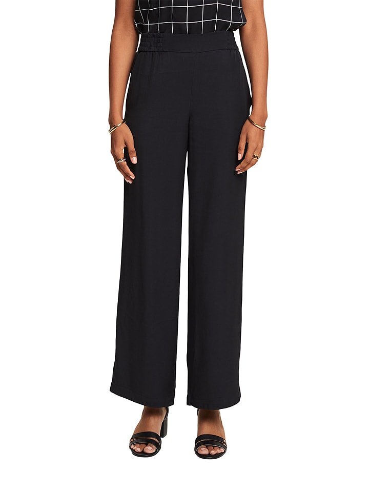 ESPRIT Spodnie w kolorze czarnym rozmiar: 34/L32