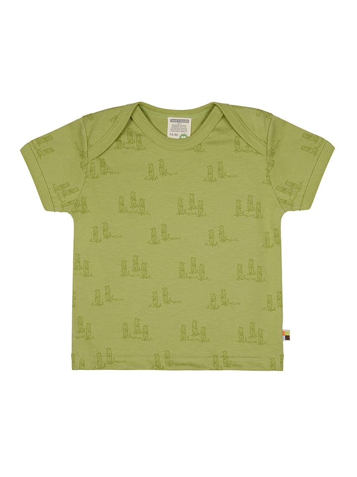 loud + proud Koszulka w kolorze oliwkowym rozmiar: 74/80