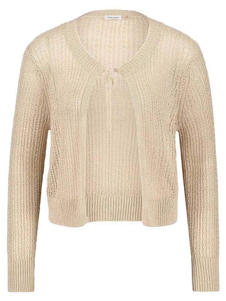 Gerry Weber Kardigan w kolorze beżowym rozmiar: 42