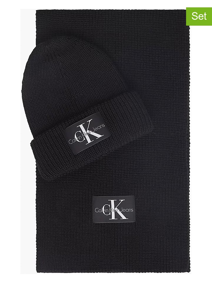 2-częściowy zestaw w kolorze czarnym