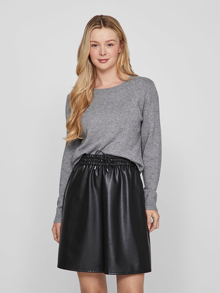 Vila Sweter w kolorze szarym rozmiar: S