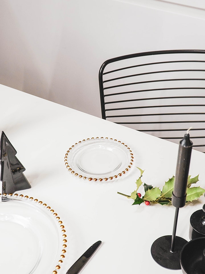 HouseVitamin Talerzyk deserowy w kolorze złotym - Ø 15,5 cm rozmiar: onesize