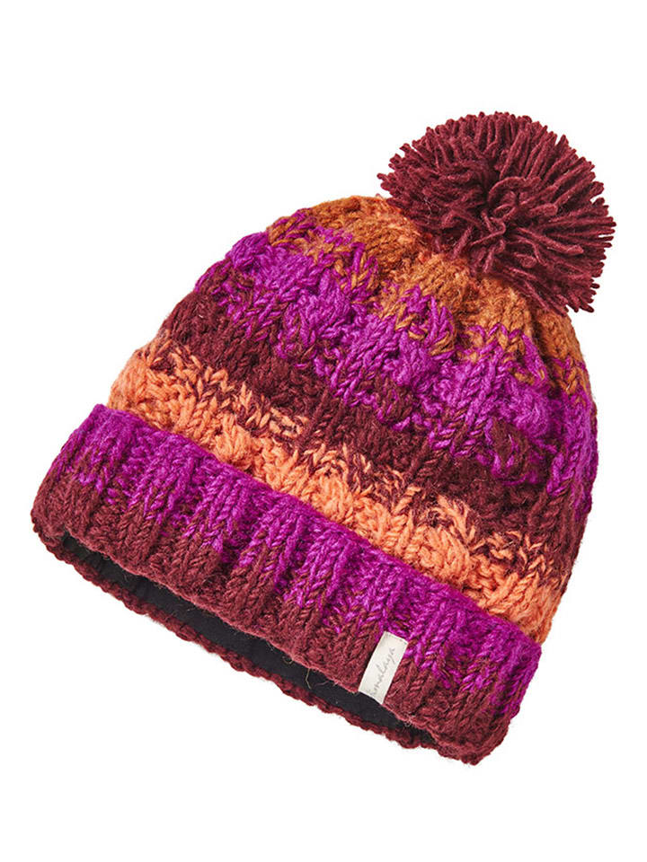 Deerberg Wełniana czapka w kolorze fioletowym rozmiar: onesize