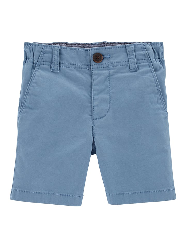 Szorty w kolorze błękitnym