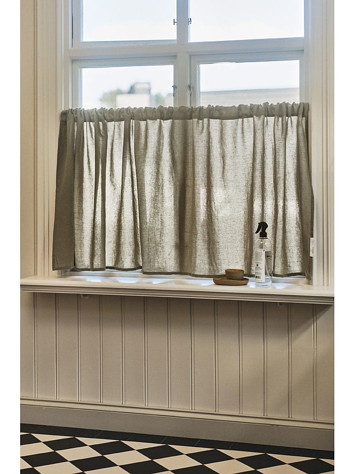 Jotex Zasłona "Lina" w kolorze khaki rozmiar: 75x250 cm