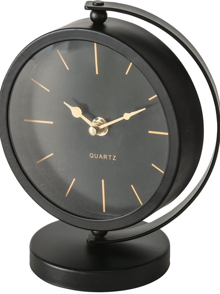 Boltze Zegar "Balia" w kolorze czarnym - 16 x 20 x 10 cm rozmiar: onesize