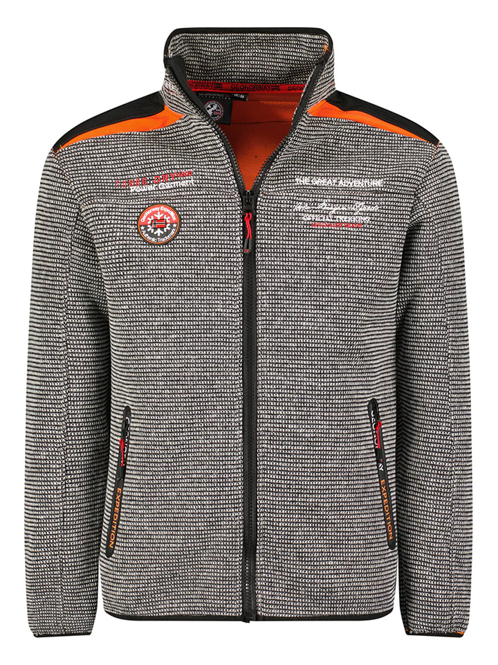 Geographical Norway Kurtka polarowa w kolorze szarym rozmiar: M