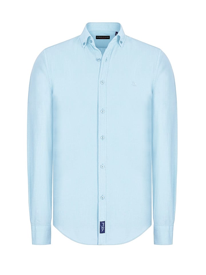 GIORGIO DI MARE Koszula - Regular fit - w kolorze błękitnym rozmiar: L