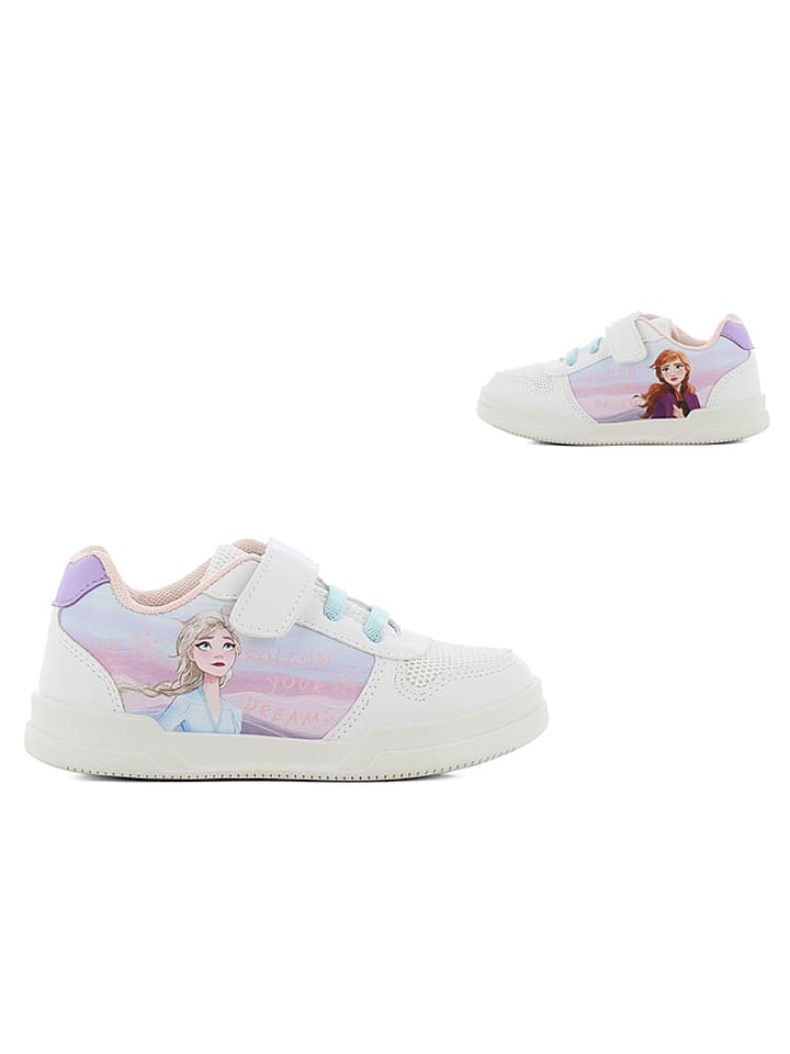 Sneakersy "Frozen" w kolorze białym