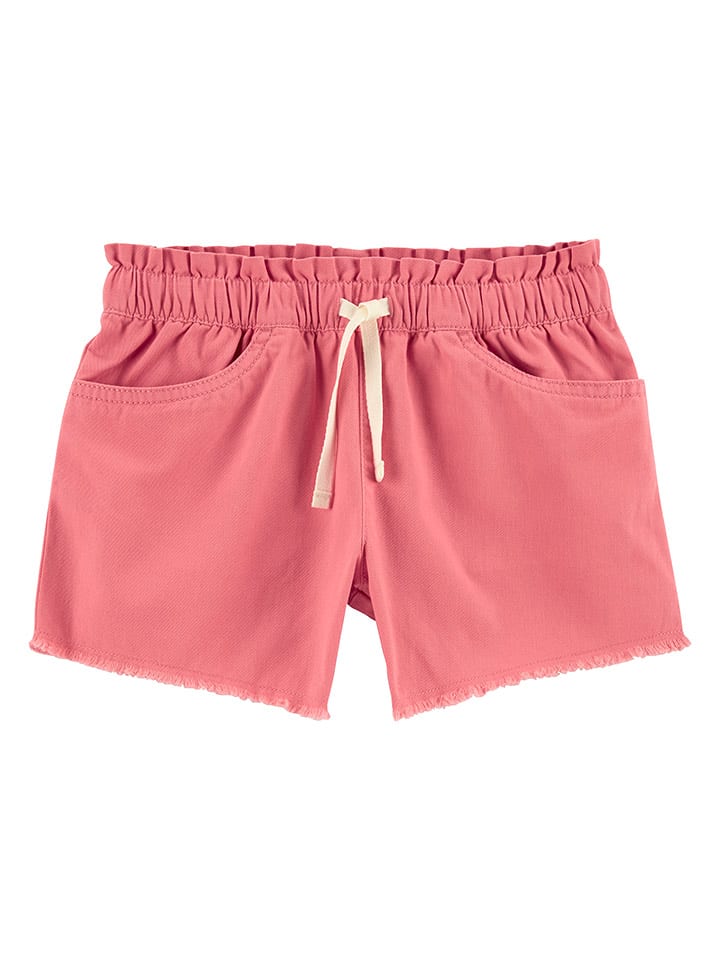 Szorty w kolorze koralowym