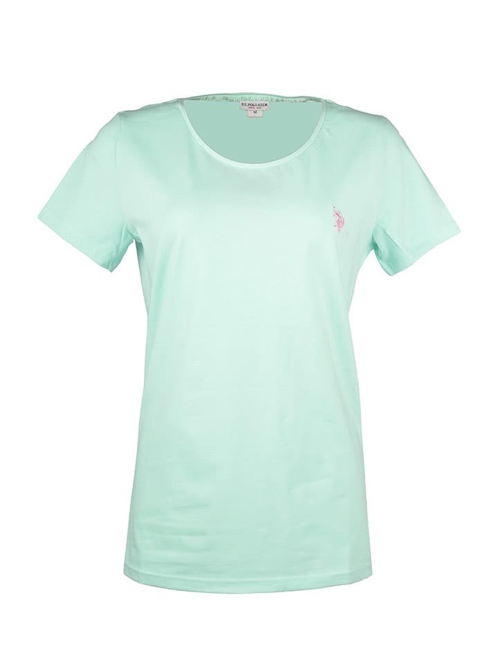 U.S. Polo Assn. Koszulka w kolorze miętowym rozmiar: S