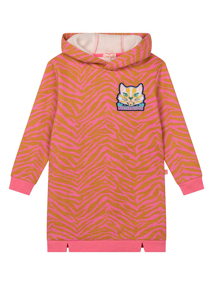 Billieblush Sukienka dresowa w kolorze brązowo-różowym rozmiar: 116