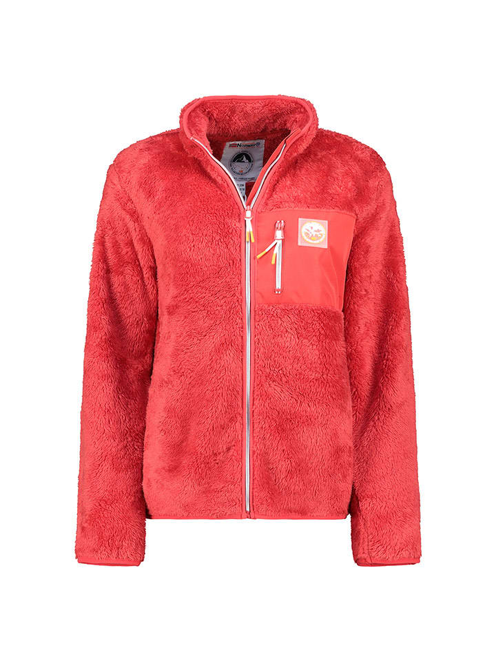 Geographical Norway Kurtka polarowa "Precious" w kolorze czerwonym rozmiar: 164