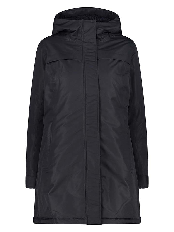 CMP Parka w kolorze czarnym rozmiar: 34