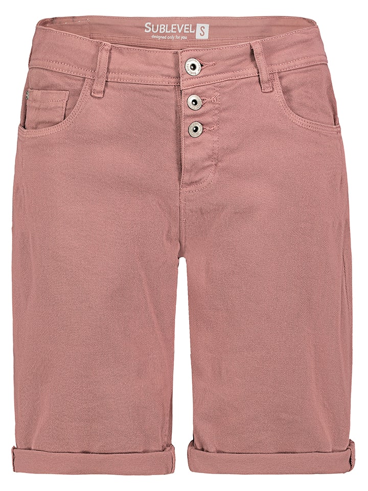 Sublevel Bermudy w kolorze różowym rozmiar: M